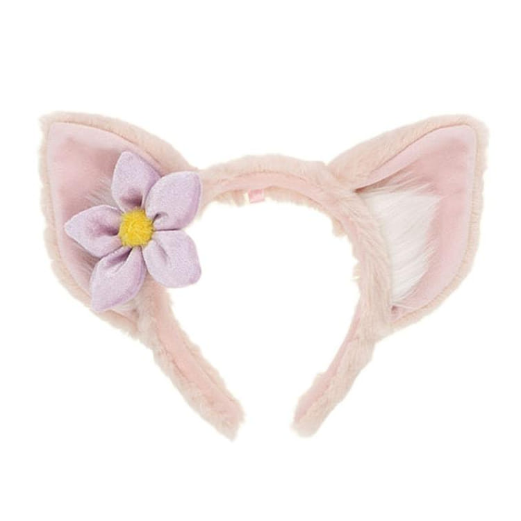 Tokyo Disney Sea Exclusive Luna Bell Pink Furry Ears Headband s-l400.jpg main image 2