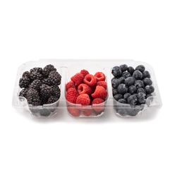 Rainbow Pack berries(Blackberries, Raspberries, Blueberries) 7 oz