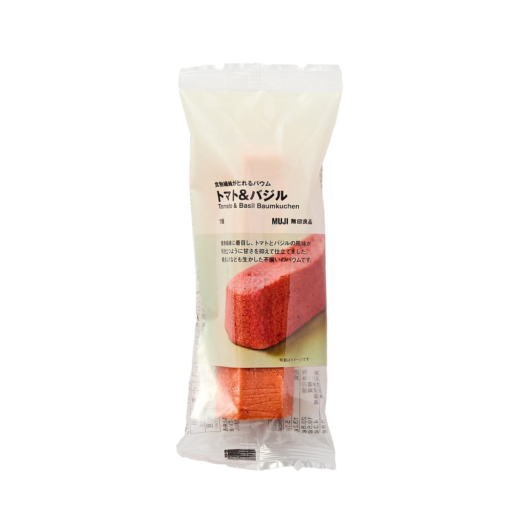 MUJI Tomato & Basil Baumkuchen 1 piece 1 each