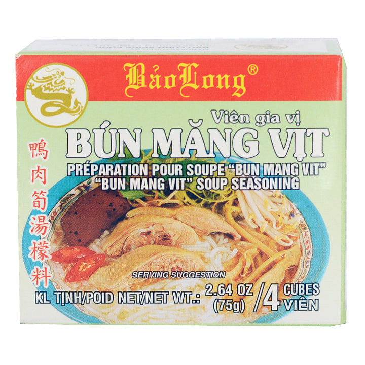Bao Long Vien Gia Vi Bun Mang Vit Soup Seasoning 1 each