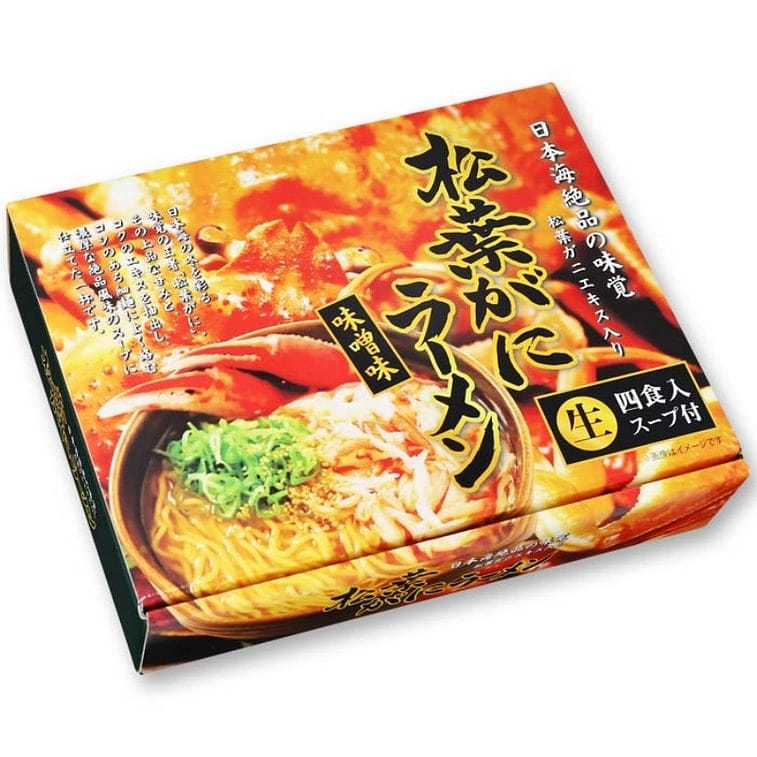 Matsuba Crab Miso Ramen 4bags 4 개