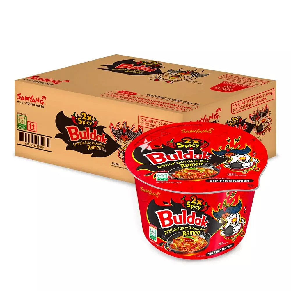 Samyang Hot Chicken Ramen 2x Spicy 3.7oz x 16 1 ส่วน