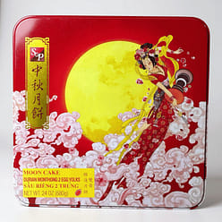 S&P Mooncake Monthong Durian Sau Rieng 2 egg yolks 1 box
