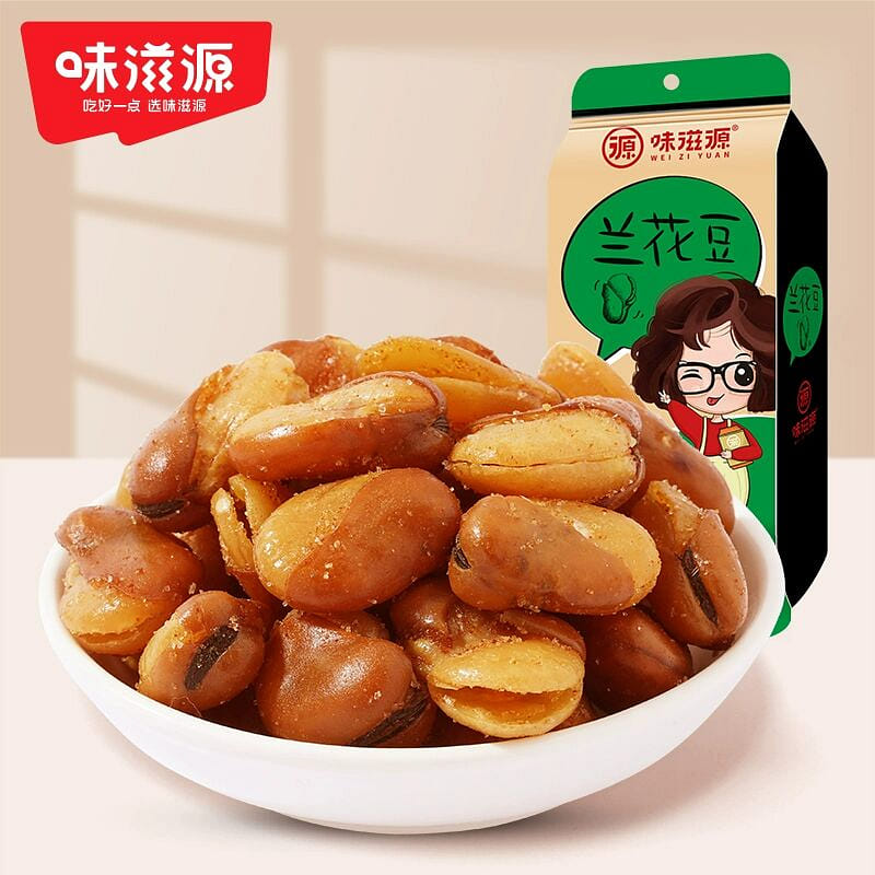 Weiziyuan Broad Bean Orchid Bean 120g*3 360 กรัม