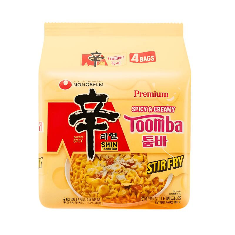 [NONGSHIM] Shin Ramyun Toomba - 4 x 137 g