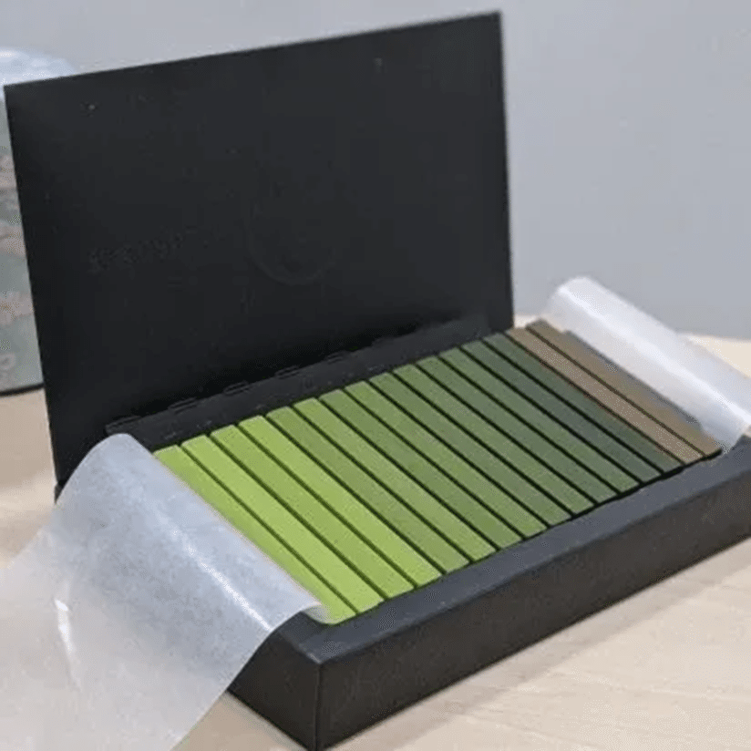 Nanaya Matcha Chocolate, 8 Levels of Matcha Intensity, 16 Pieces 1 개입