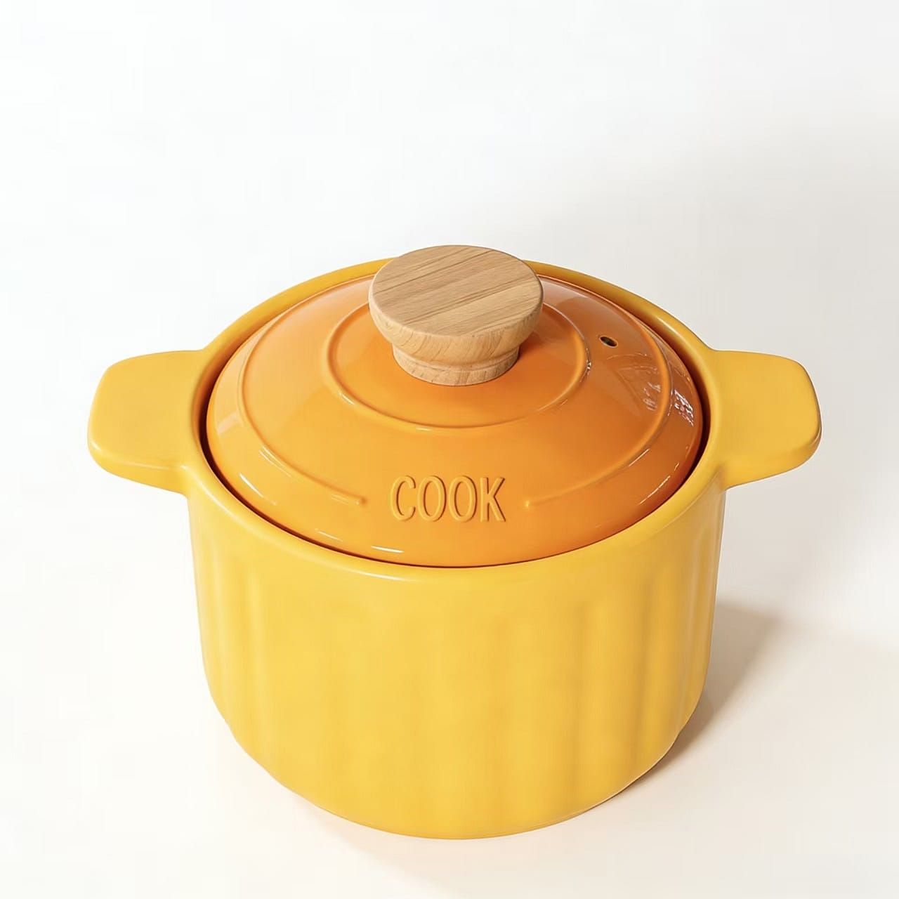 Stewing Pot, Ceramic Rice Cooker, Soup Pot, 3.3L, 1 count