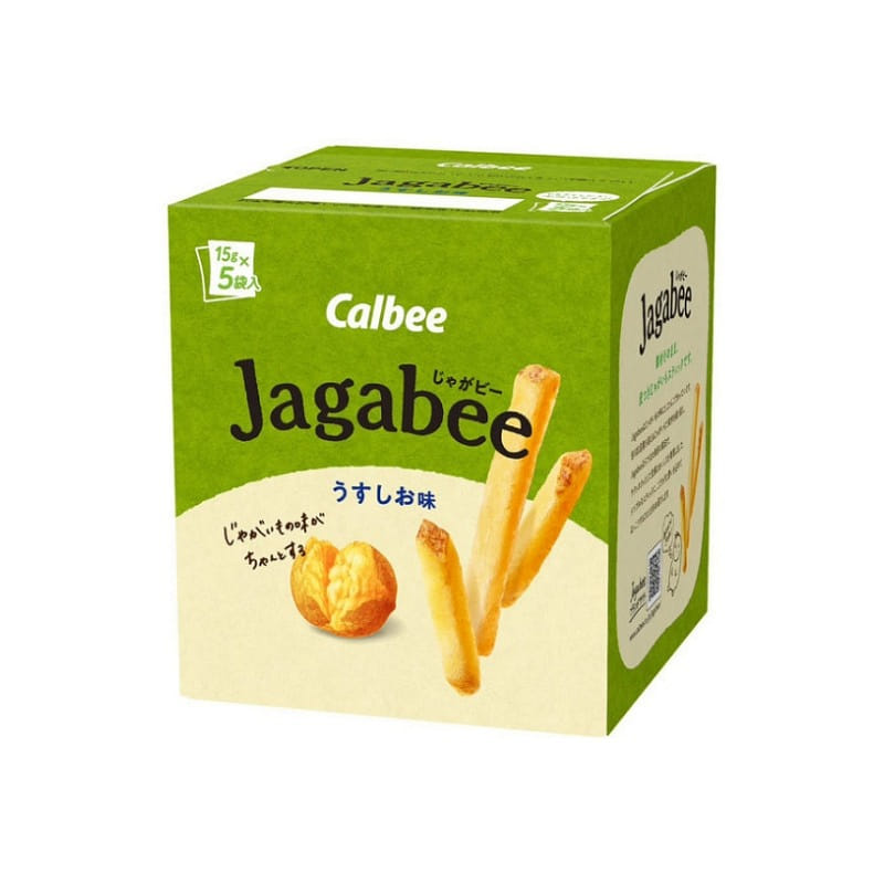 Calbee Jagabee Thin Flavor 75g 1 케이스