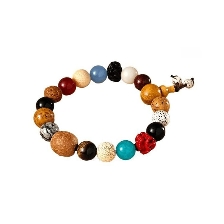 18 Seed Zodiac Bracelet Bodhi Horse 15cm 1 box