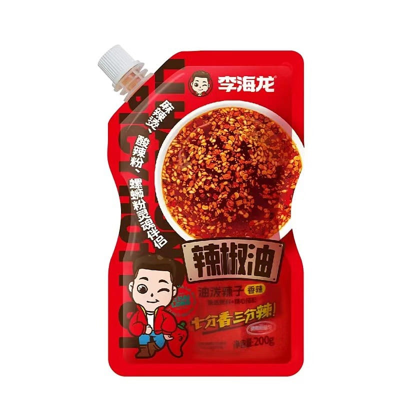 Spicy chili oil, 3 packs, Food Companion 600 그램