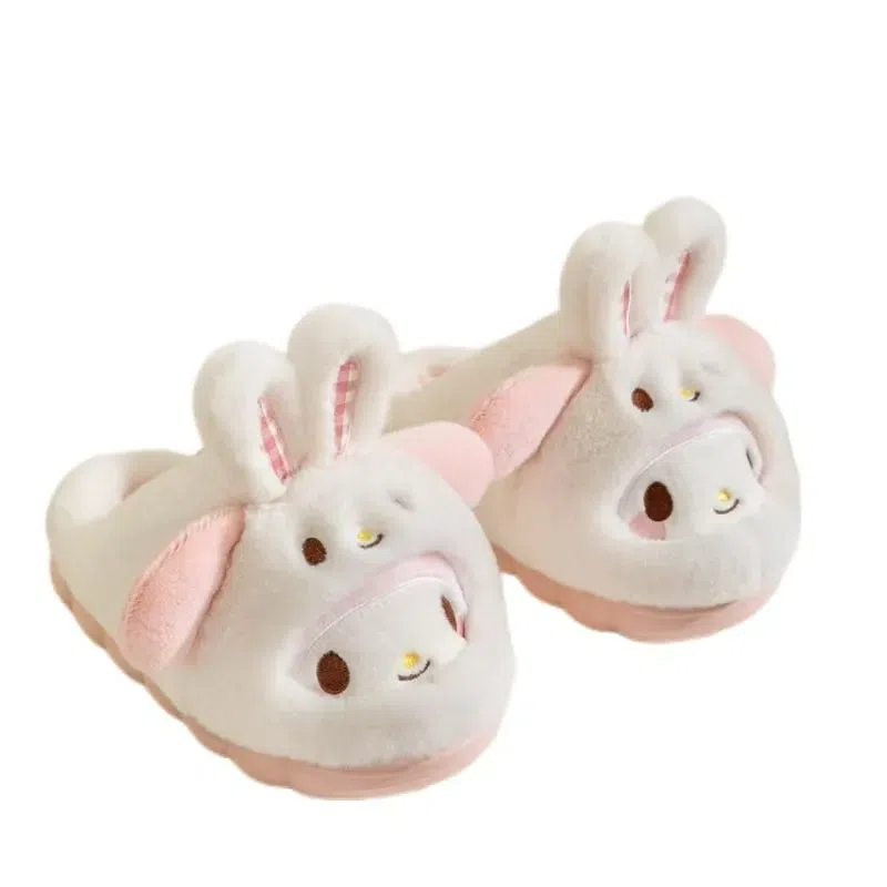 Sanrio Autumn/Winter Cotton Slippers Cute  Children Adult-  My Melody 40-41 1 Pc 1 개