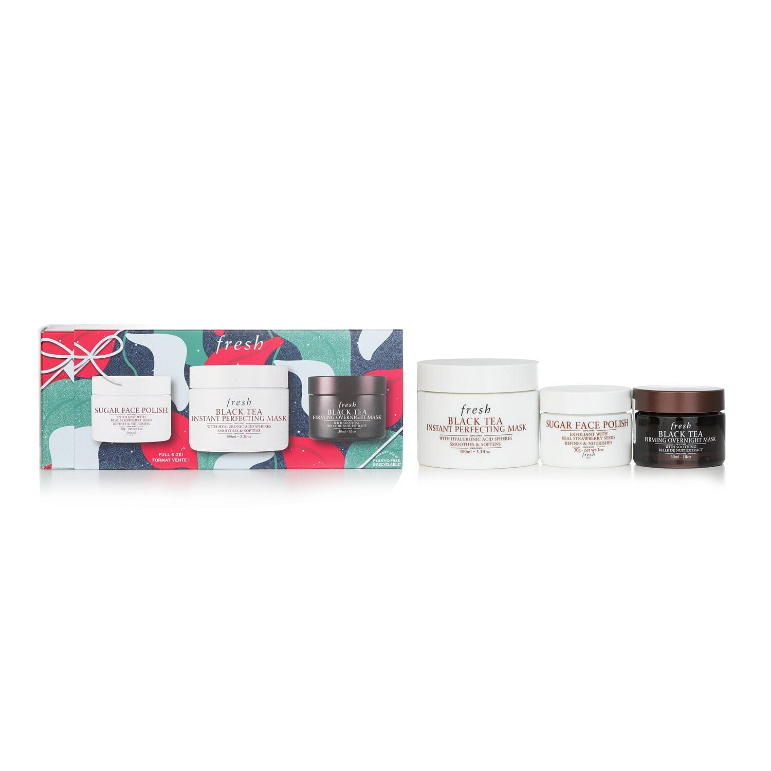 Fresh     Masking Essentials Set: Sugar Face Polis 3 ส่วน