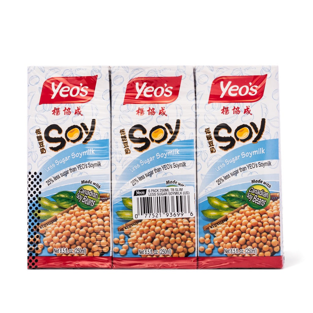 Yeo's Less Sugar Soy Milk 8.5 fl.oz*6 pack
