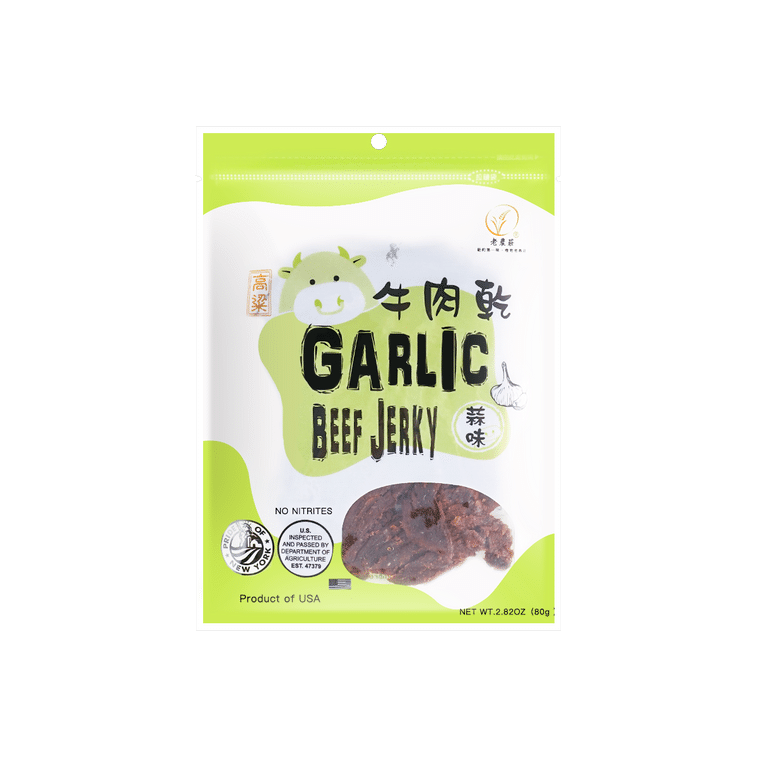 老農莊臺灣金門高粱牛肉乾蒜味 80 克