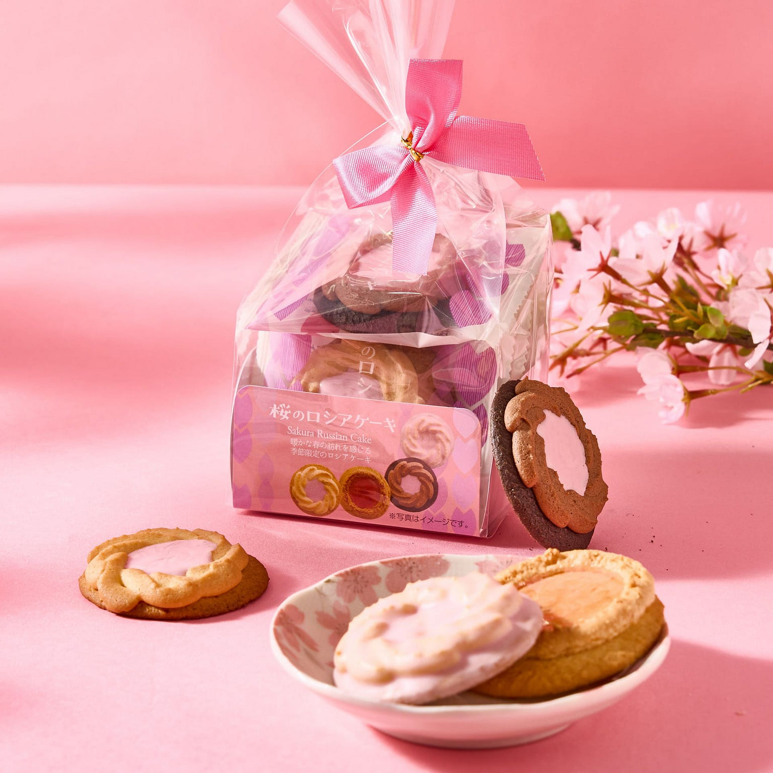 Sakura Tea Cake Cookies (5 pieces) 118 g