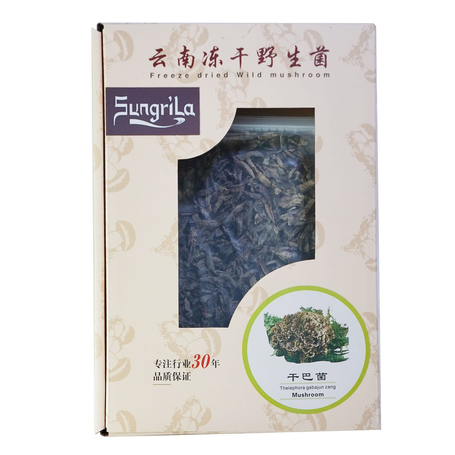 Sungrila Freeze Dried Ganba Mushroom 20g 1 box
