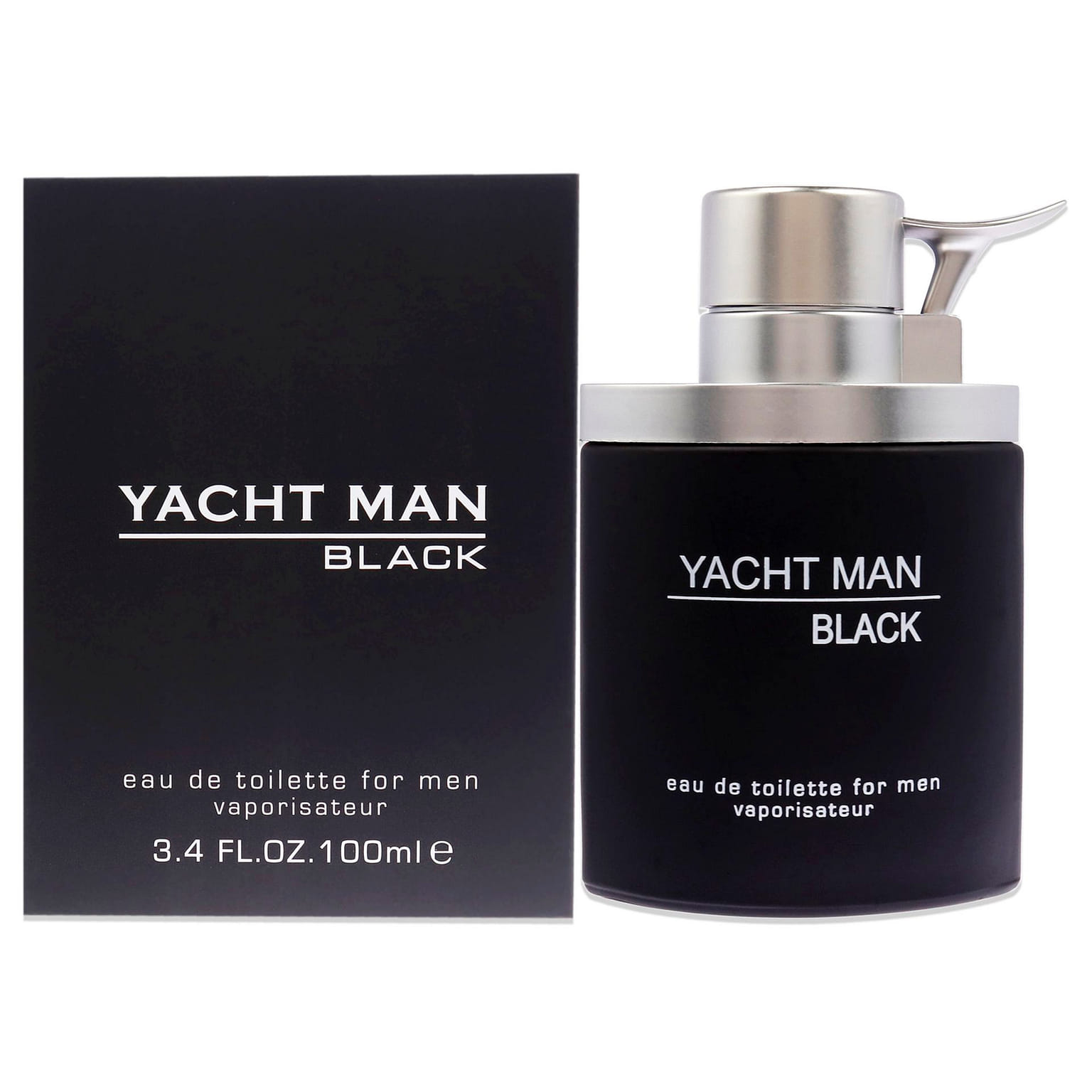 마이루르지아 요트 맨 블랙 남성용 향수 - 3.4oz (100ml) EDT 스프레이 3.4 온스