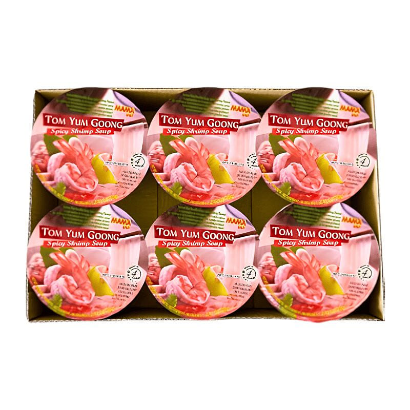 [MAMA] Tom Yum Goong Rice Noodles - 2.47oz Packof6 1 each