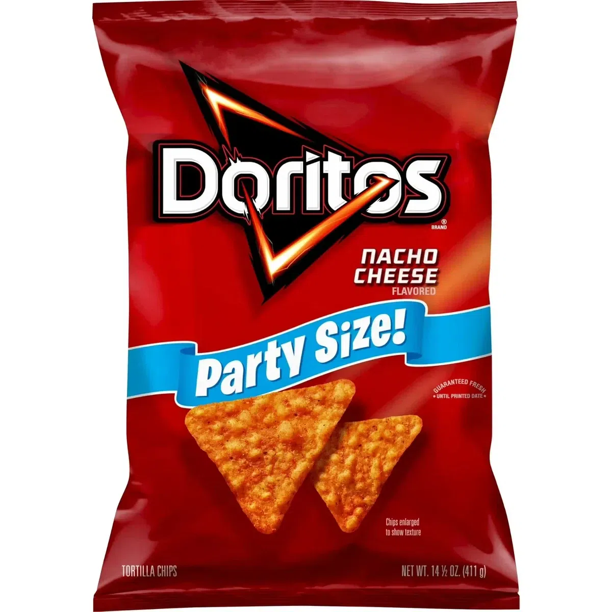 Doritos Nacho Cheese Tortilla Chips 14.5 oz Large 1 each