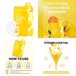 Mediheal Essence Mask - Vita Toning 15 count