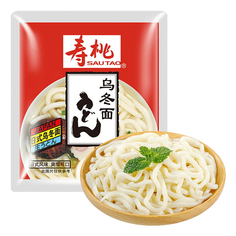 Longevity Peach Udon Noodles 200 그램