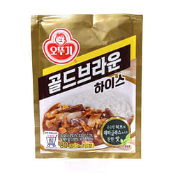 Ottogi不倒翁  黄金棕色香雅饭咖喱 80 克