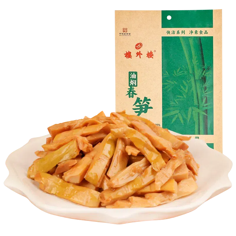 Lou Wai Lou Oil-Braised Spring Bamboo Shoots 200g 1 pack