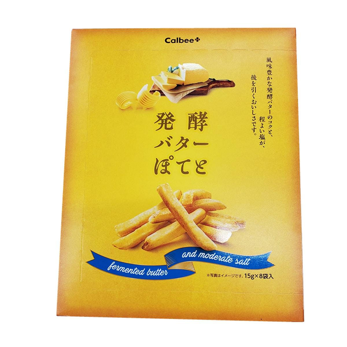 CALBEE Fermentation Butter Potato 8 packs 1 box