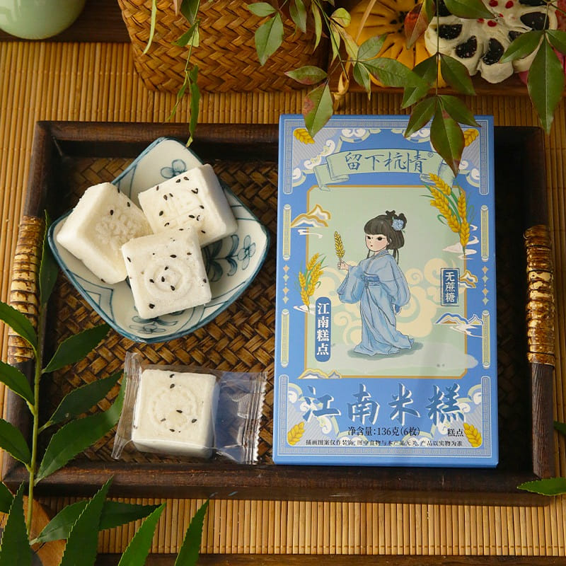 6 left Hangqing Jiangnan rice cake 136 그램