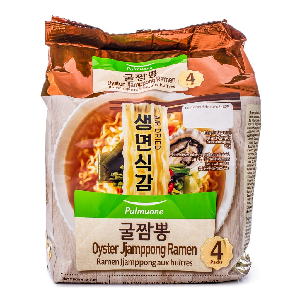 풀무원 생면식감 굴짬뽕 14 온스*8 팩