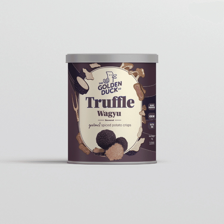THE GOLDEN DUCK トリュフ和牛風味ポテトチップス - Weee!