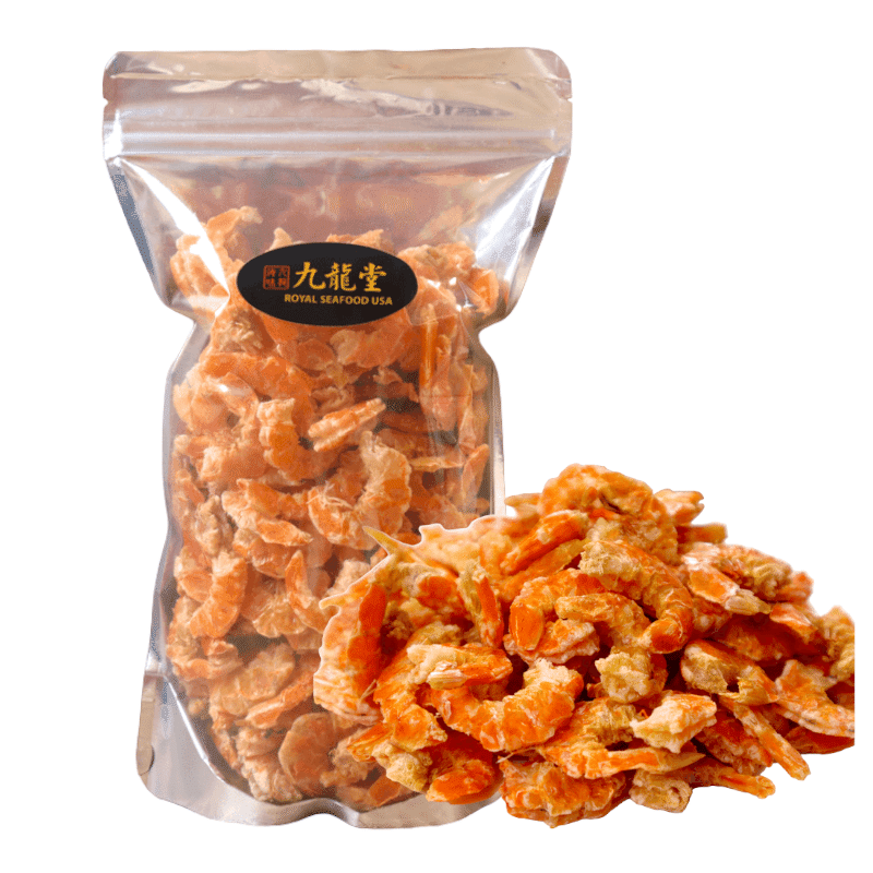 Royal Seafood USA Premium Large American Dried shrimp 1lb 1 ปอนด์