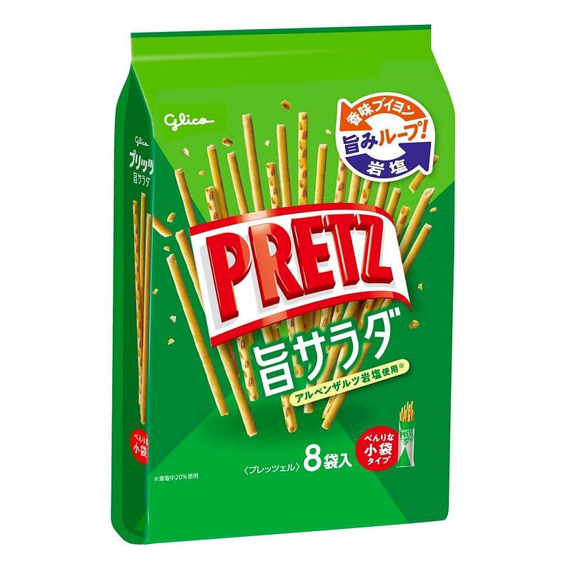 GLICO Biscuit Sticks Salad Flavour 118g 1 개