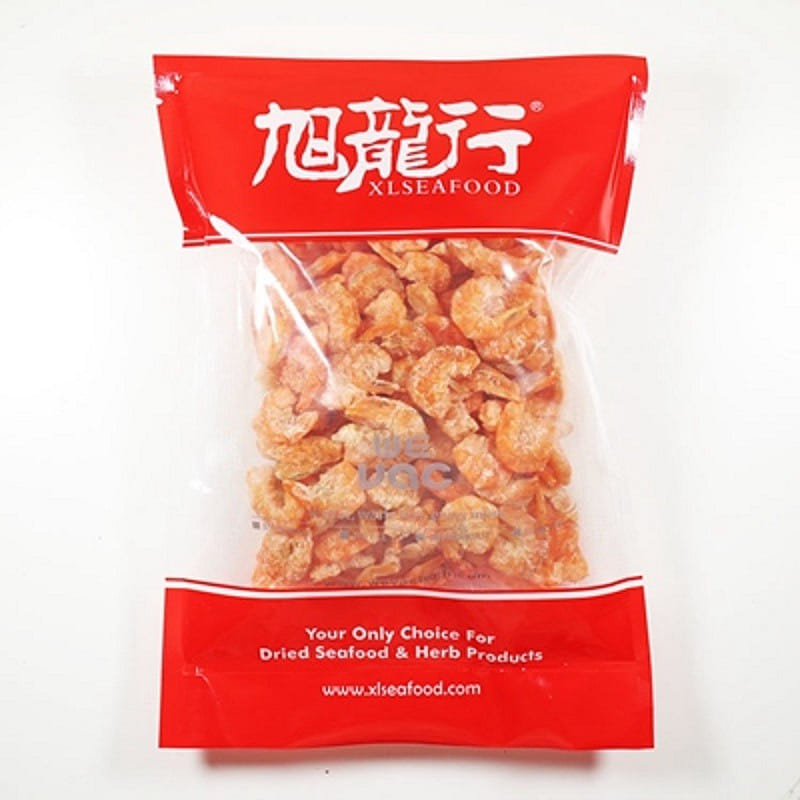 XLSEAFOOD Premium Sun Dried Ecuador Shelled White Prawn Shrimp#500 0.5 Lb (8oz) 8 온스
