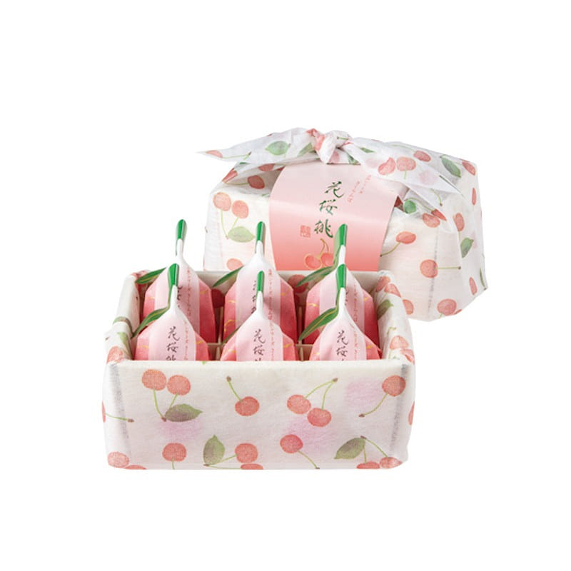 OKAYAMA Cherry Jelly 6pc 1 box