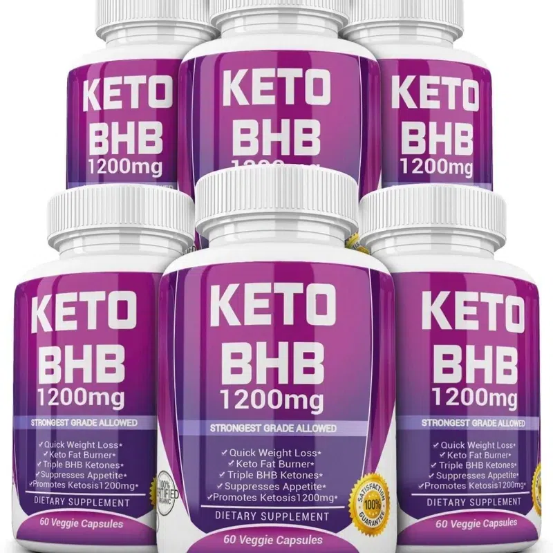 6 X KETO BHB 1200mg PURE Ketone 59.99 bottle