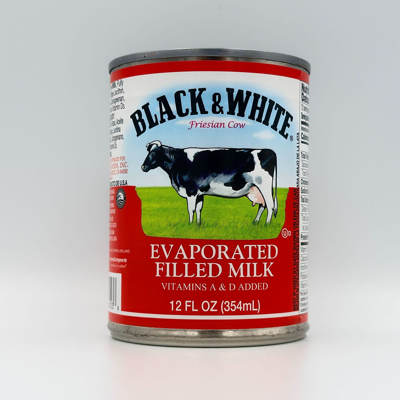 Black & White Sweetened Condensed Milk 12 oz
