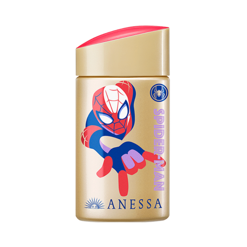 ANESSA UV Skin Care Milk N MARVEL Sunscreen UV Protection #Spider Man 60ml 60 밀리리터