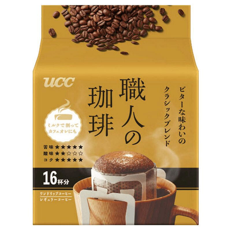 UCC OneDrip Coffee new Classical Rich Blend 16Cups 1 パック