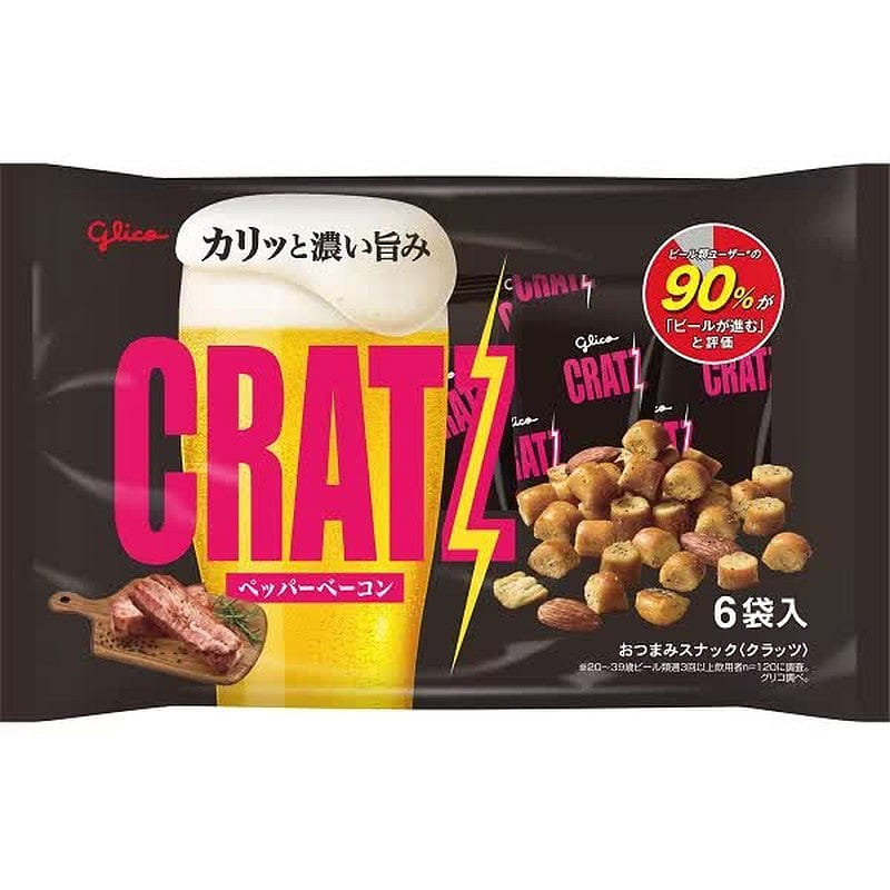 Cratz 胡椒培根味 6袋裝 96g 1 份