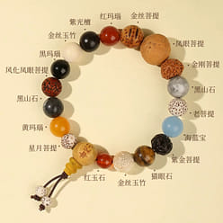 China Putuo Mountain 18 seeds Polybodhi bracelet 1 each