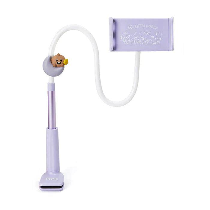 BTS BT21 Official BABY Figure GOOSE NECK Smartphone Mobile Holder Stand SHOOKY 1.9 ปอนด์
