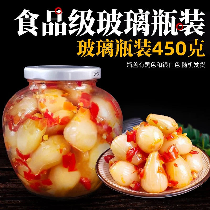 Pickled Allium chinense 450g 1 缶