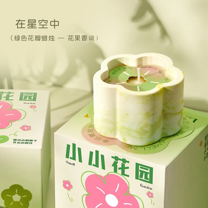 Happy Blossom Candle Aromatherapy Gift Set Soy Wax Fragrance Under the Stars 1 ส่วน