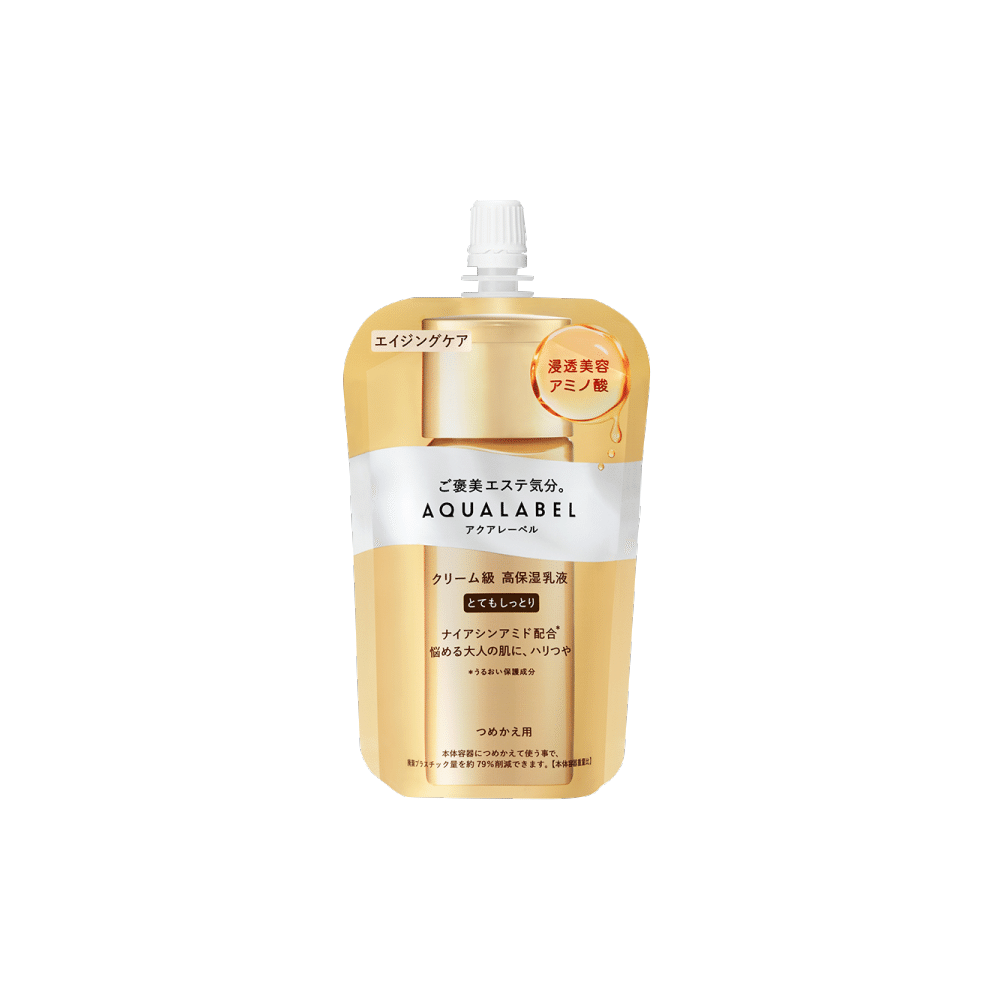 アクアレーベル トリートメントミルク オイルイン とてもしっとり つめかえ用 110ml 1 個