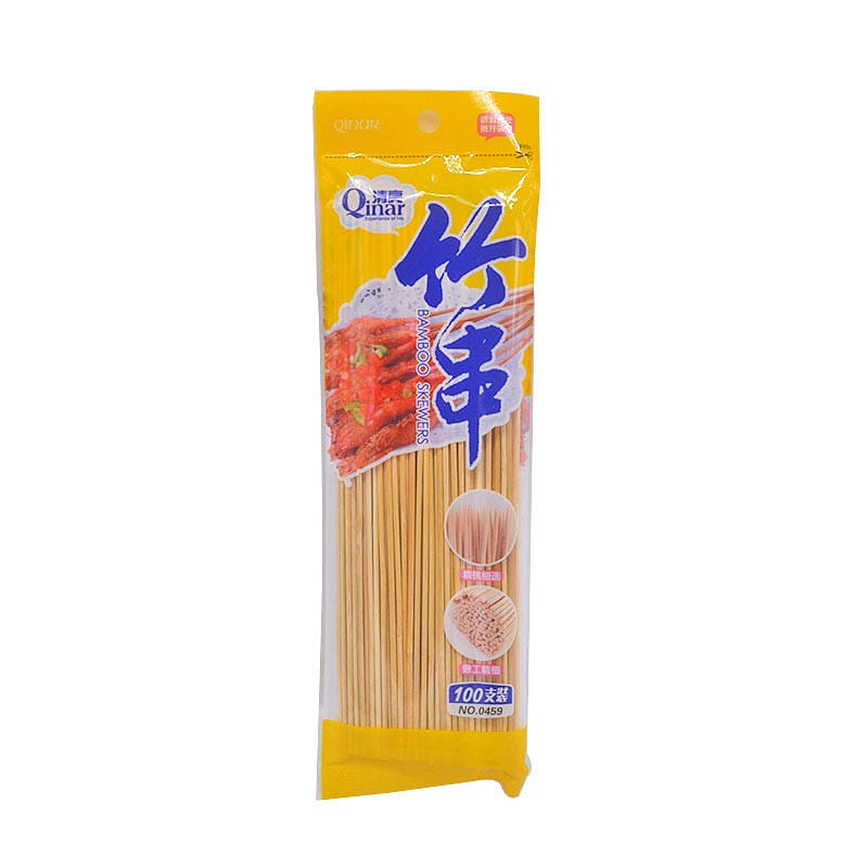 BBQ bamboo skewers, lamb skewers (2 packs) 100 pack