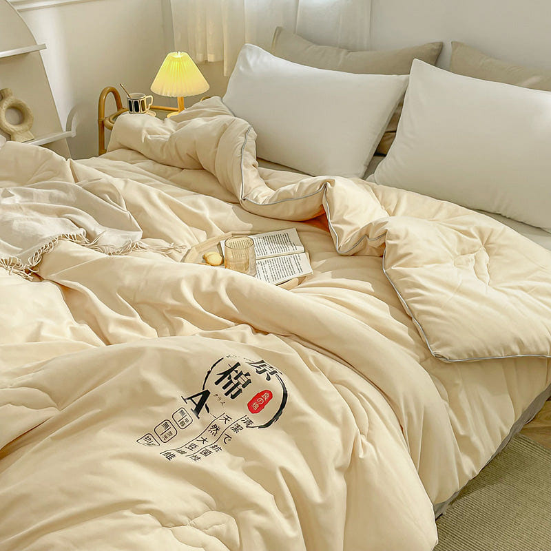 LULLABUY Soybean Fiber Duvet Beige Double/Queen Size 3kg 3000 그램