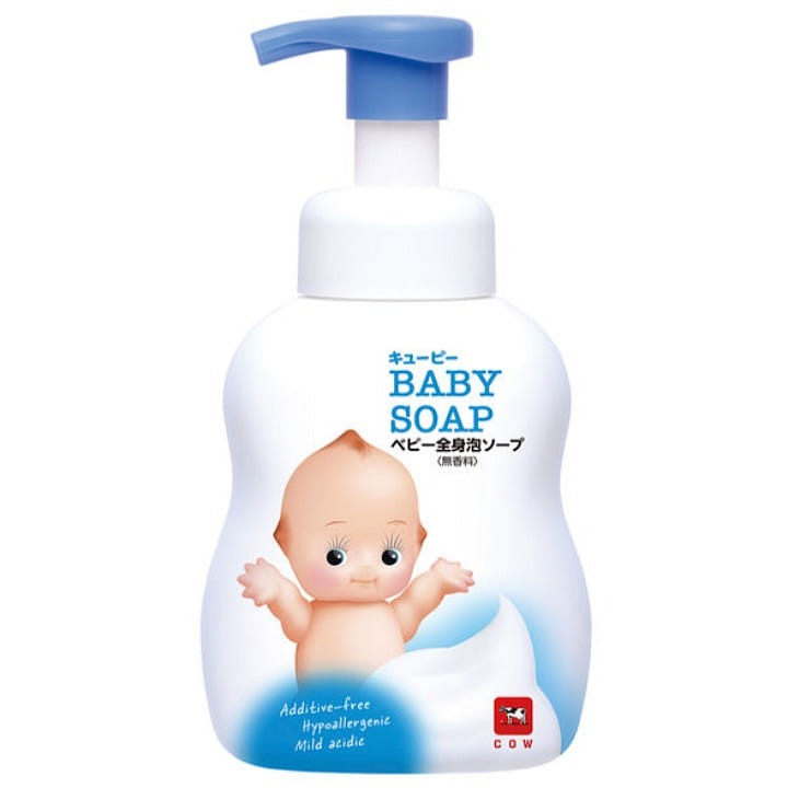 Moist Whole Body Baby Soap with Pump 400 밀리리터