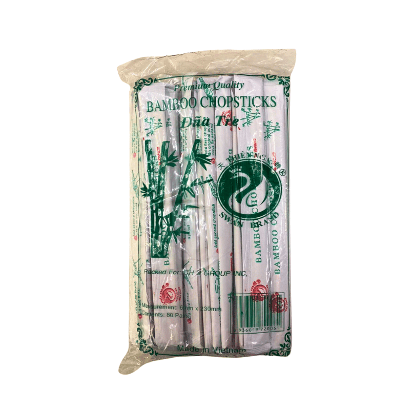 [SWAN] Premium Bamboo Chopsticks - 80 Pairs 1 개