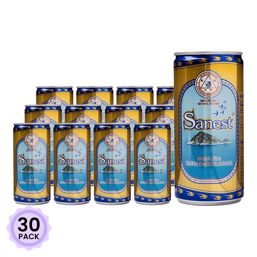 Sanest Khanh Hoa 燕の巣缶詰 6.42 fl.oz*30 パック